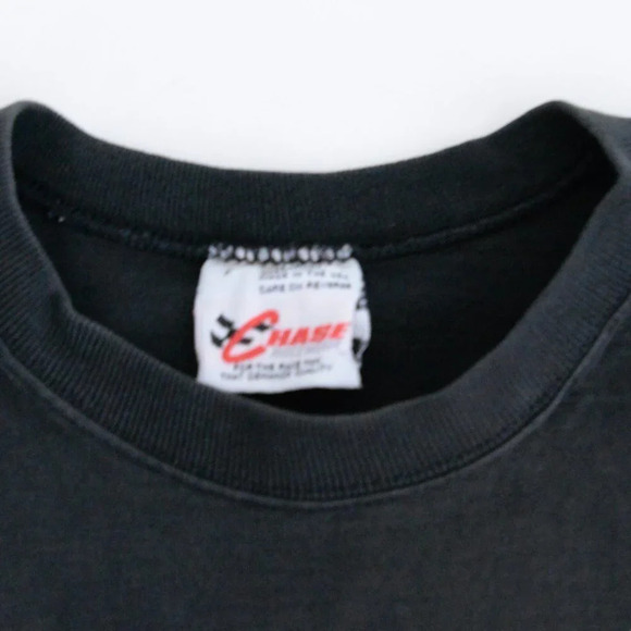 Vintage Chase Race Wear Y2K Black "Miller We Race for Beer" Brad Keselowski Tee - Picture 2 of 16